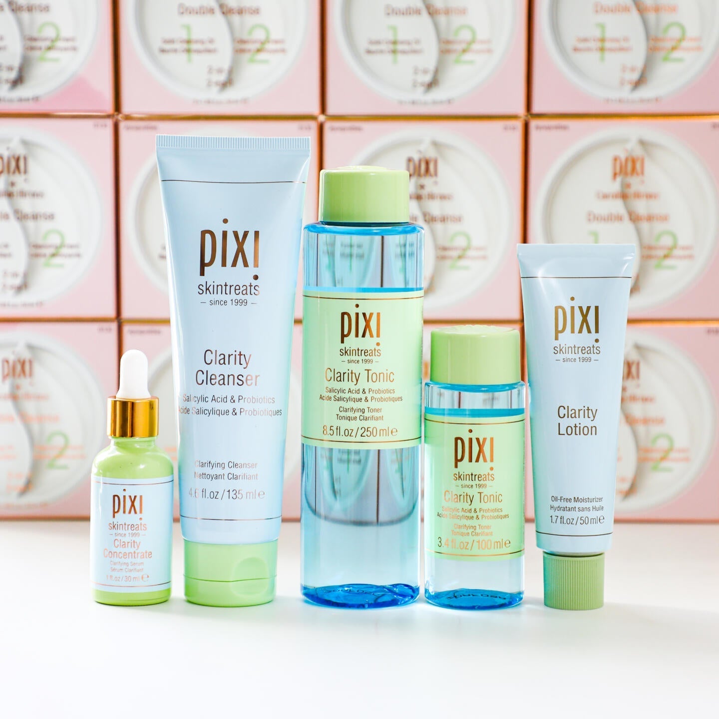 Pixi clarity collection offers (value $108)