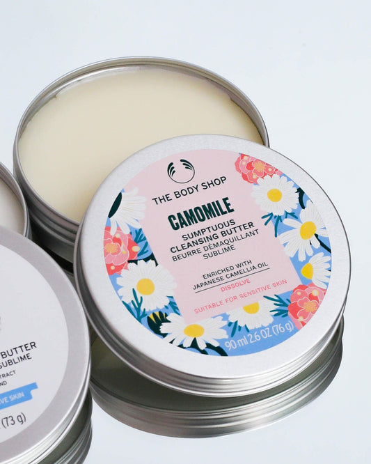 Limited Edition The Body Shop Camomile Cleansing Butter - Camellia