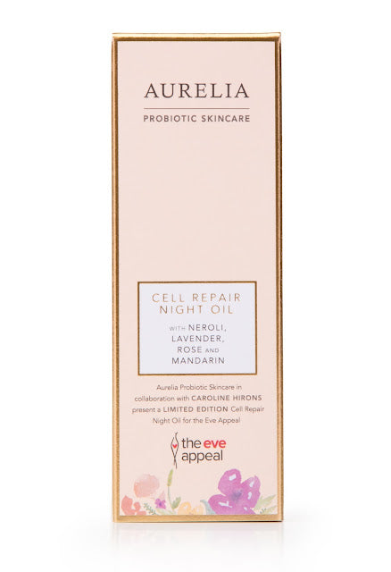 Limited Edition Aurelia Cell Repair Night Oil collaboration with Caroline Hirons in aid of The Eve Appeal