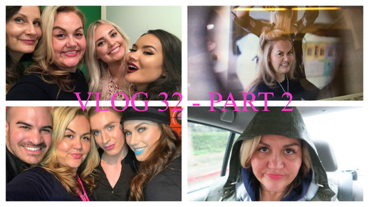 VLOG 32 - PART 2 (L.A., Double Cleanse Launch, Popping Zits and Stephanie Nicole!