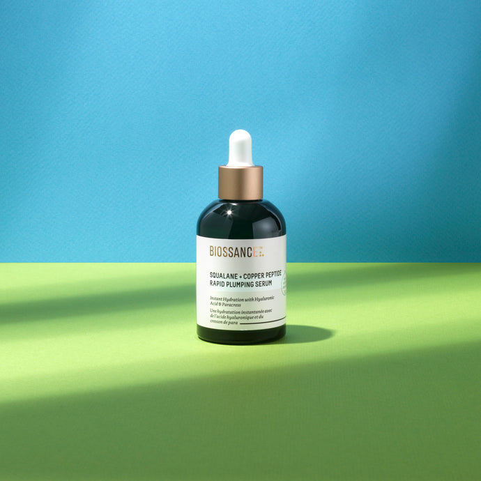 The Science Behind The Biossance Squalane + Copper Peptide Rapid Plumping Serum