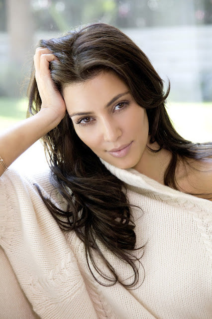 Kim Kardashian - and those eyebrows