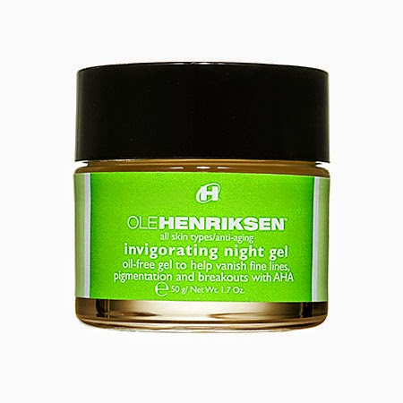 Ole Henriksen Invigorating Night Gel and a crazy Giveaway.