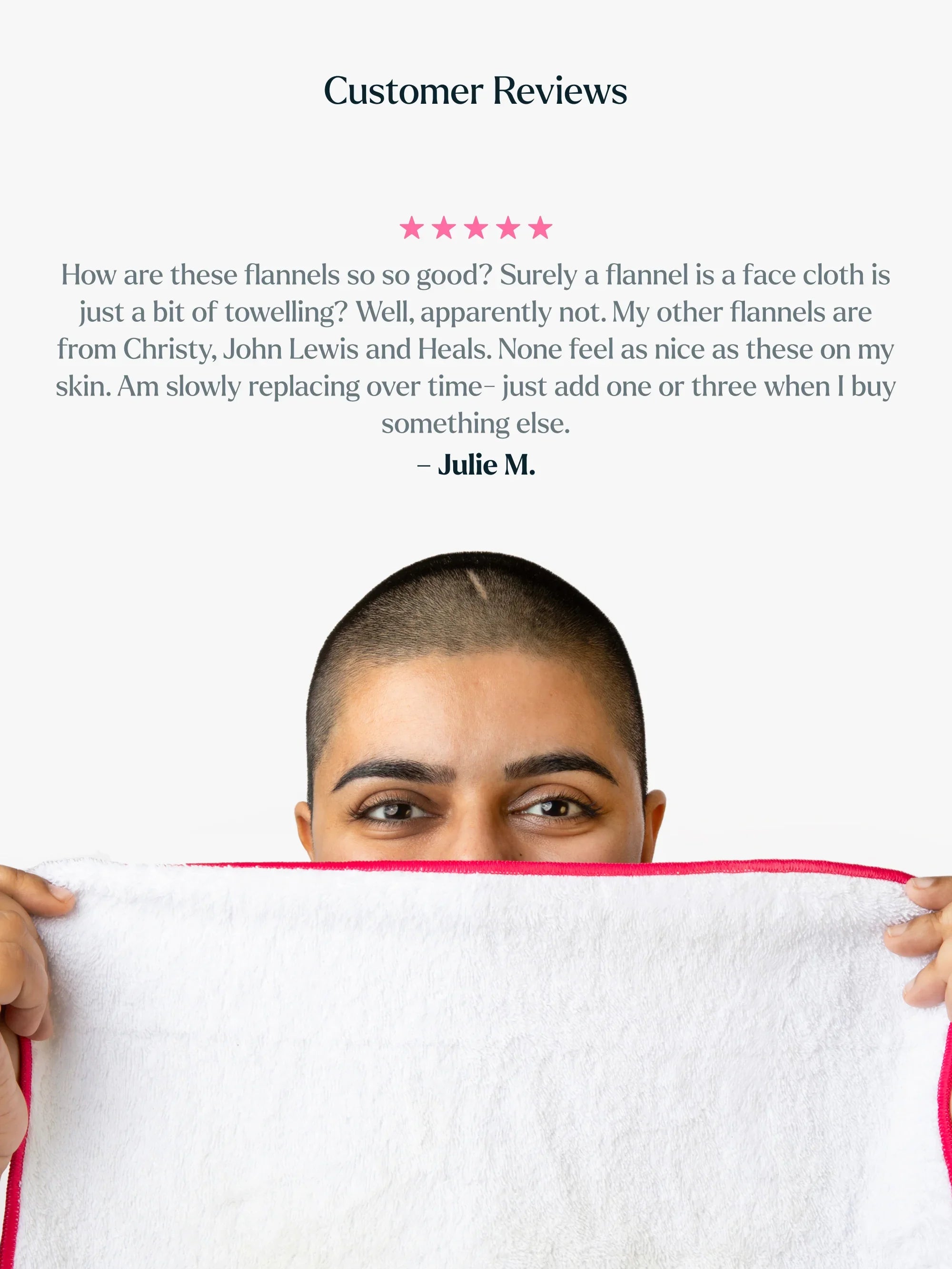 The Flannel Trio | Luxury Cotton Washcloth | Skin Rocks