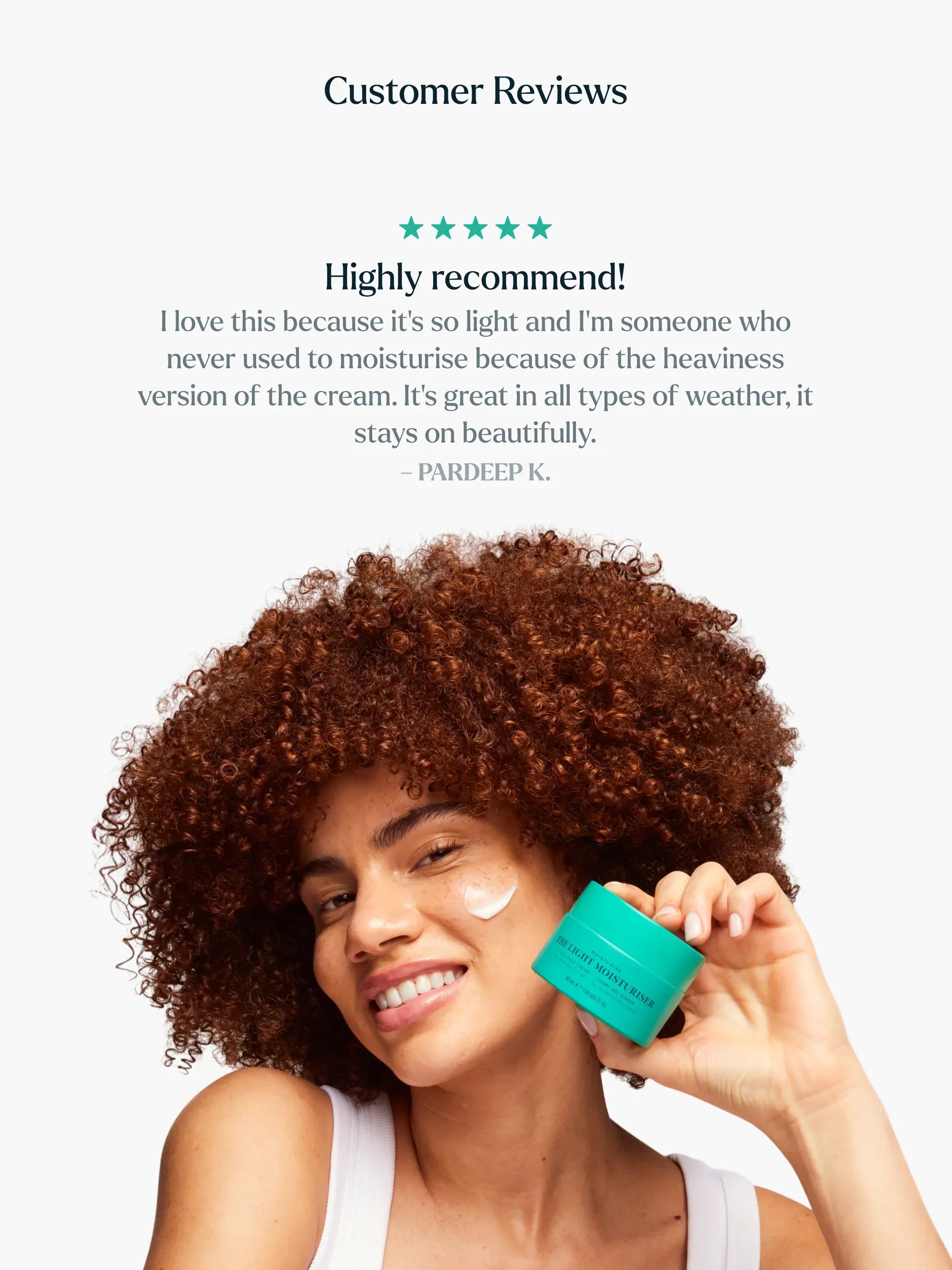 The Light Moisturiser | Skin Rocks by Caroline Hirons