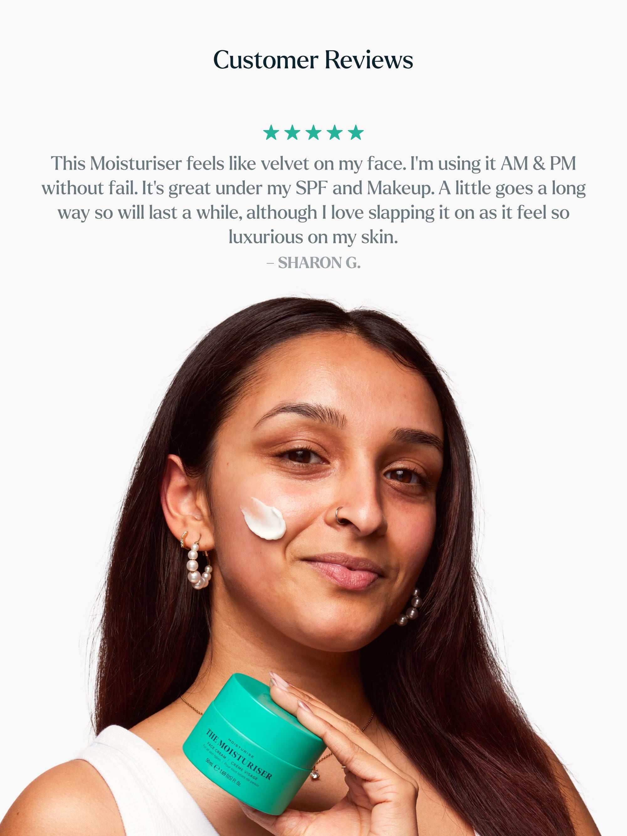 The Moisturiser Fragrance Free | Sensitive Skin | Skin Rocks