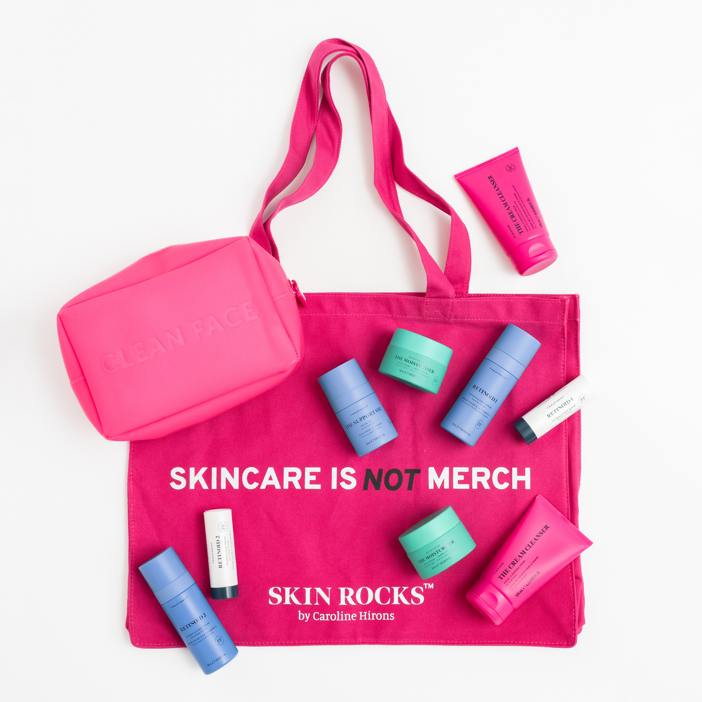 Skincare Is Not Merch Tote