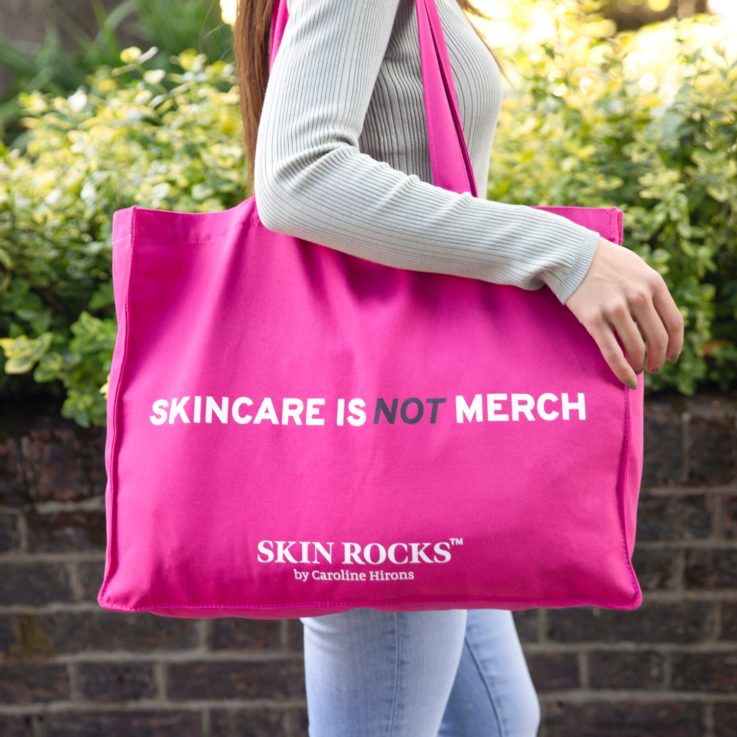 Skincare Is Not Merch Tote